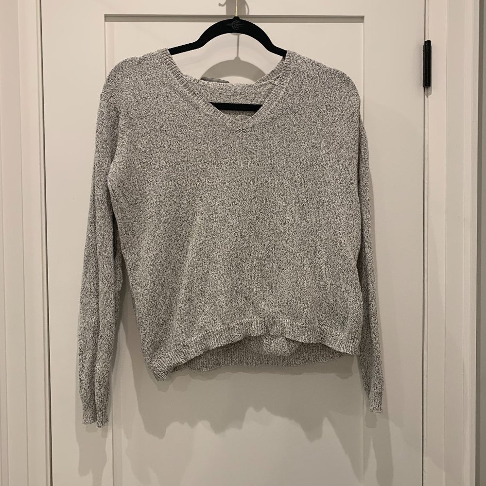 Grey Oversized Knit Brandy Melville Sweater